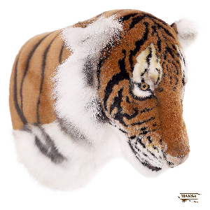 Мягкая игрушка 7140 Декоративная игрушка Голова тигра на стену, 35 см купить
