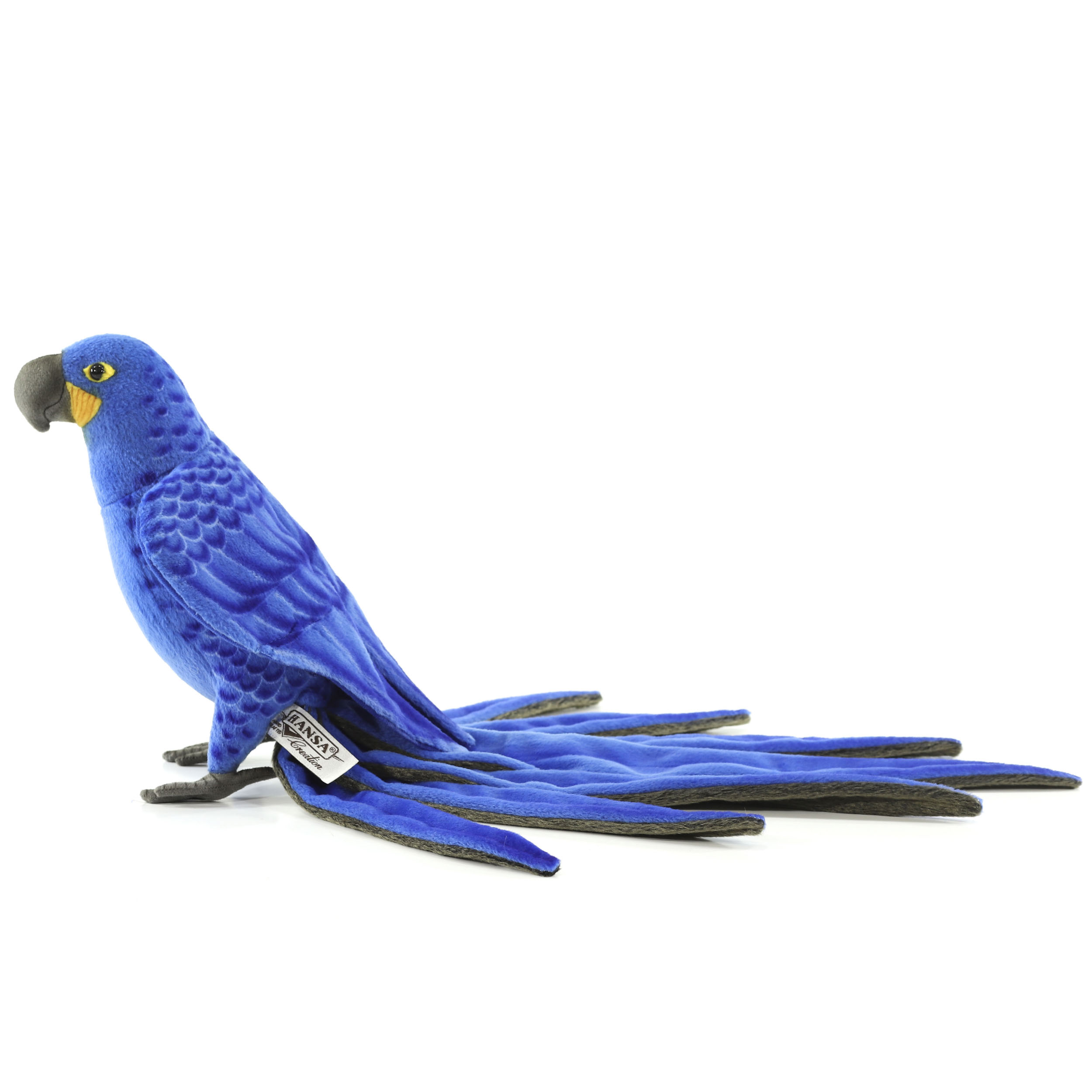 7371 попугай ара гиацинтовый, 50 см