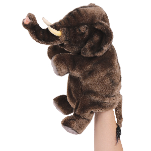 4040 слон (игрушка на руку), 24 см