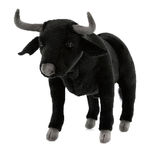 Мягкая игрушка 4862 бык испанский черный, 40 см купить
