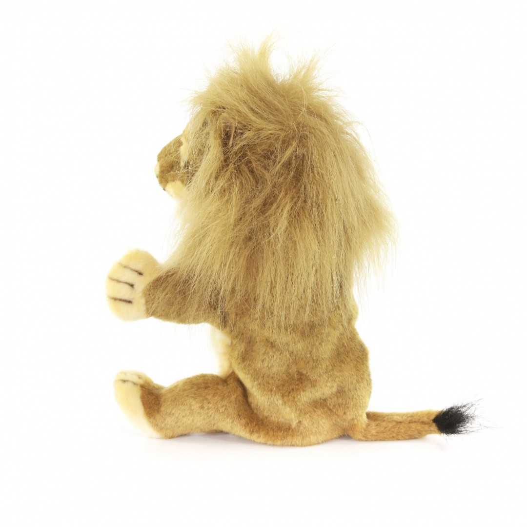4041 лев (игрушка на руку), 28 см