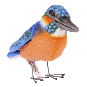 Мягкая игрушка 7245 птица зимородок, 15 см купить