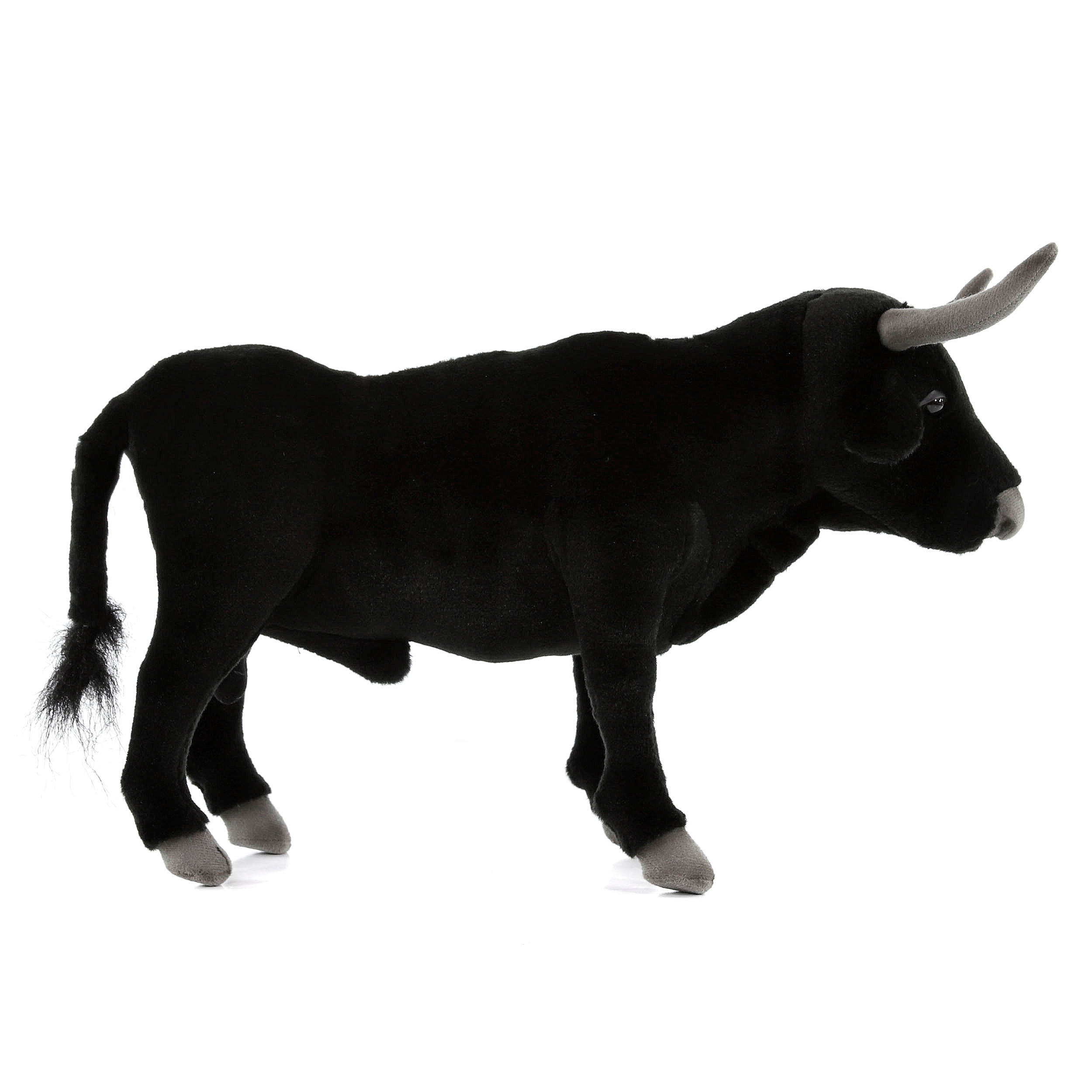 4862 бык испанский черный, 40 см