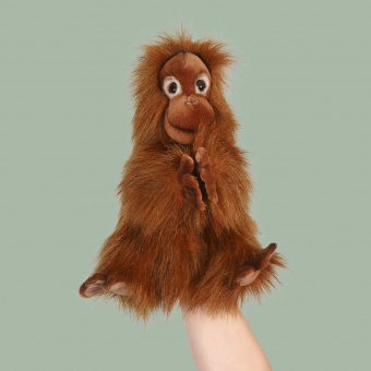 Мягкая игрушка 4038 обезьяна орангутан (игрушка на руку), 25 см купить