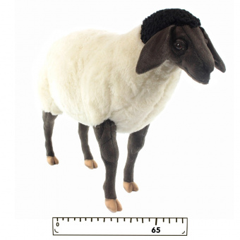 Мягкая игрушка 7065 Суффолкская овечка, 65 см купить