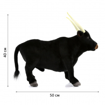 4628 черный бык, 50 см
