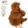 4038 обезьяна орангутан (игрушка на руку), 25 см