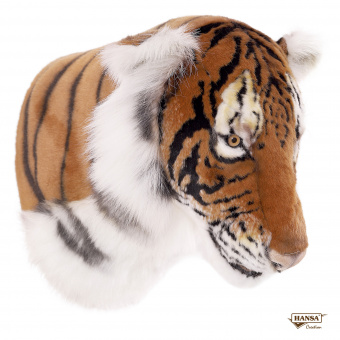 7140 Декоративная игрушка Голова тигра на стену, 35 см