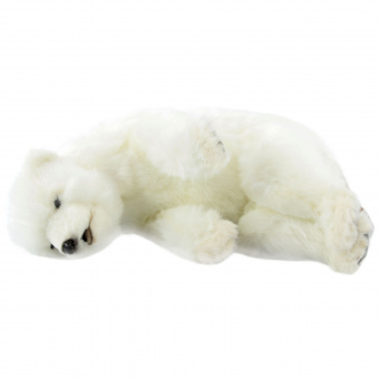 5260 белый медвежонок спящий, 30 см