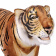 6592 Тигр бенгальский, 140 см