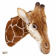 7149 Декоративная игрушка Голова жирафа на стену, 35 см