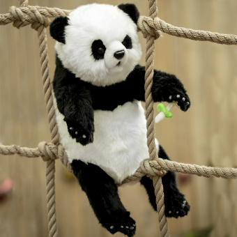 Мягкая игрушка 6864 панда большая, детёныш, 34 см купить