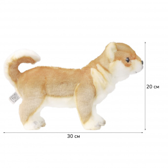 Мягкая игрушка 7460 Собака сиба-ину, щенок, 30 см купить